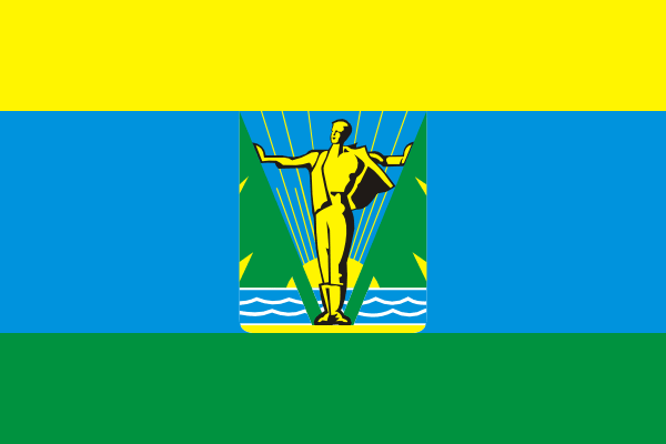 Флаг Комсомольска-на-Амуре